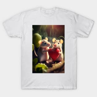 A Couple of Love Mices 4 T-Shirt